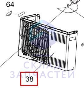 Изображение товара A0010802457 Haier оригинал, сборка корпуса
