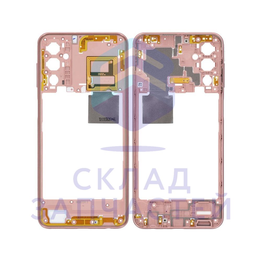 Изображение товара Оригинальная задняя часть корпуса Samsung GH98-47400B цвет orange copper