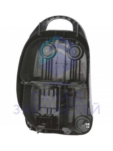 Нижняя часть корпуса без колёс, с отверстиями для лучшего охлаждения чёрная для Bosch BSG81801/01