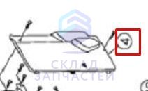 A0010203016 Haier оригинал, выходная решетка
