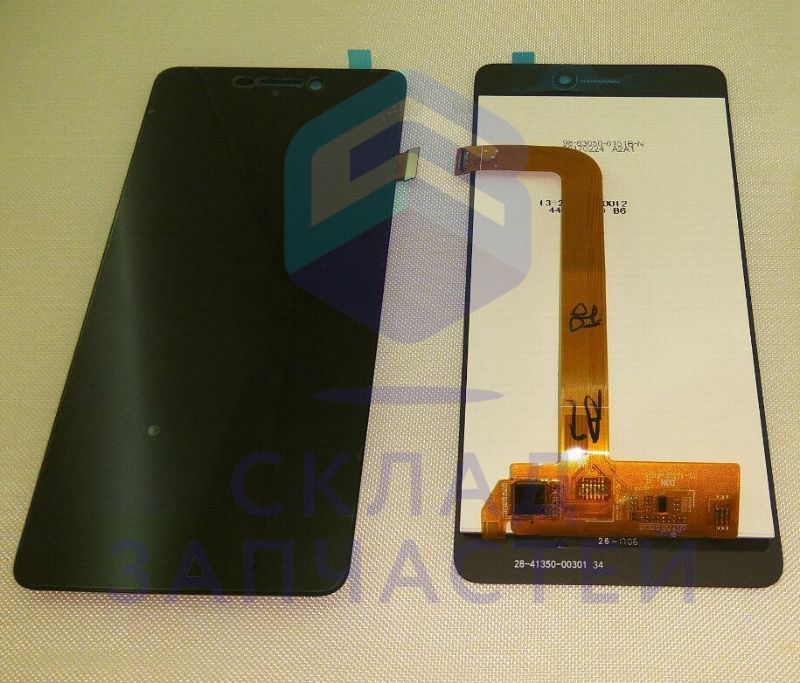 Дисплей в сборе с сенсорным стеклом (тачскрином) (Black) для Micromax Q4251 Micromax Vdeo 4