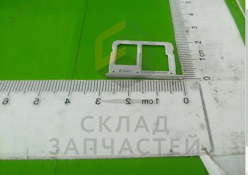 Лоток SIM (White) для Samsung SM-A710F/DS