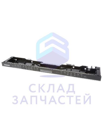 Изображение товара 11007059 Bosch оригинал, передняя панель, черная, 8 програ мм, 6 дополнительных функций, выбор времени