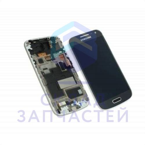 Дисплей (lcd) в сборе с сенсорным стеклом (тачскрином) (Black) для Samsung GT-I9192I Galaxy S4 mini Duos Value Edition