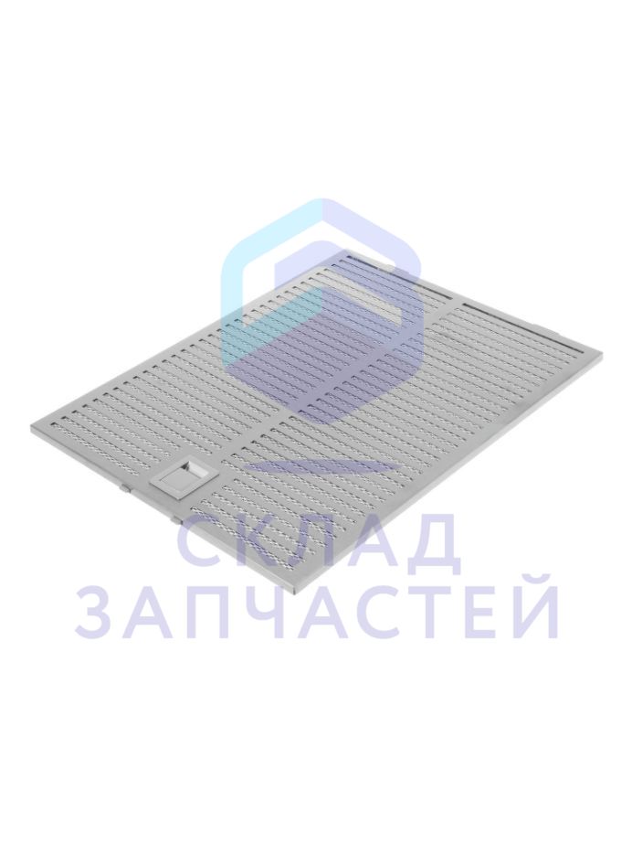 Металлический жироулавливающий фильтр для вытяжки, 378.5x265x8мм для Gaggenau AW240191/03