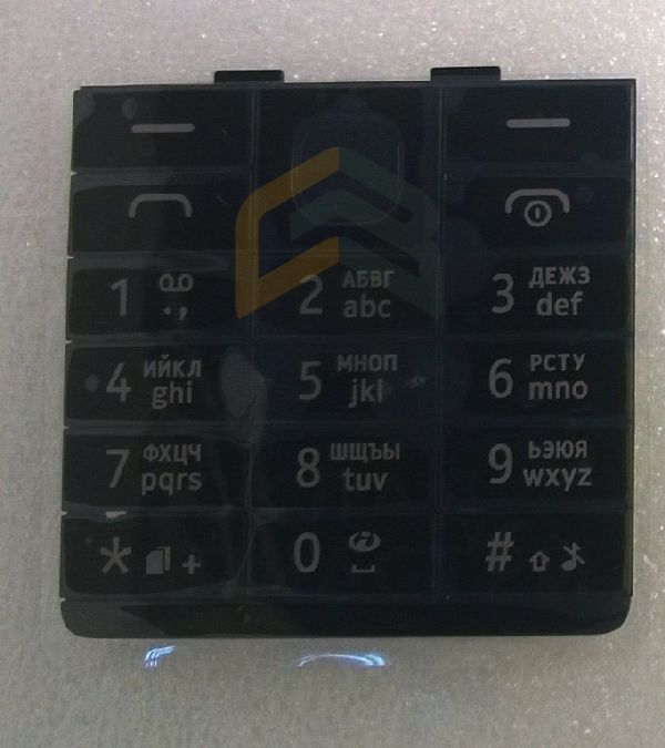 Клавиатура русская (Black) для Nokia 515 2SIM