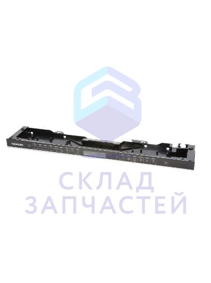 Передняя панель, черная, 8 програ мм, 5 дополнительных функций, выбор времени для Siemens SN678X02TE/63