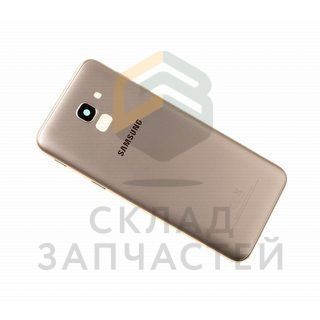 Задняя часть корпуса (цвет - Gold) для Samsung SM-J600F/DS Galaxy J6