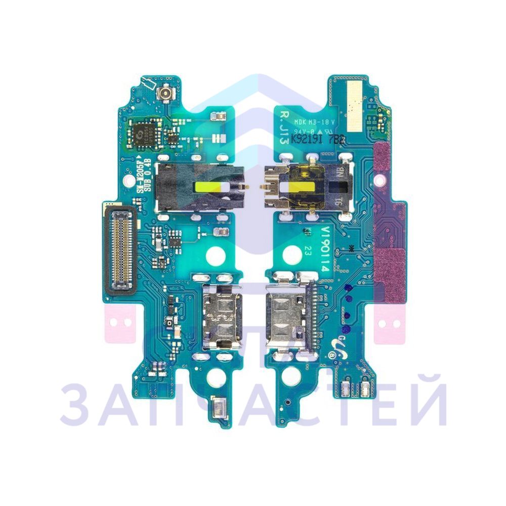 Изображение товара Оригинальный разъем Samsung GH96-12540A Type-C с микрофоном и аудио разъемом