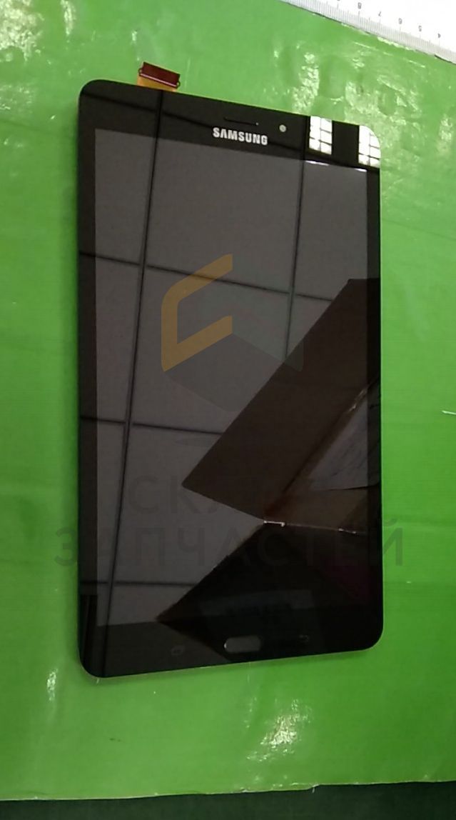 Дисплей в сборе с сенсорным стеклом (тачскрином) (цвет - black) для Samsung SM-T385 Galaxy Tab A 8.0