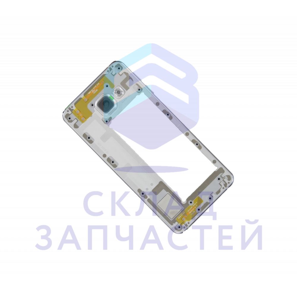 Задняя часть корпуса в сборе (для цвета White) для Samsung SM-A310F/DS Galaxy A3 (2016)
