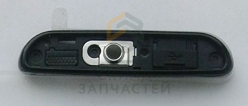 Верхняя часть корпуса (Metallic Black) для Samsung GT-S8500 Wave