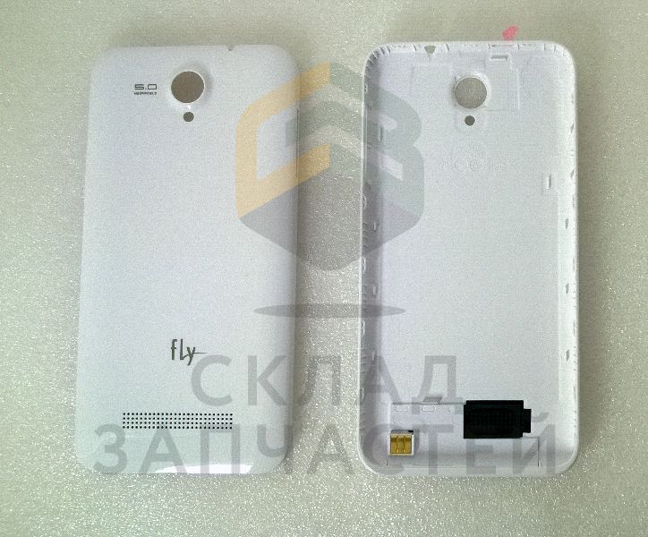 Крышка аккумуляторного отсека (White) для FLY IQ4415 Quad