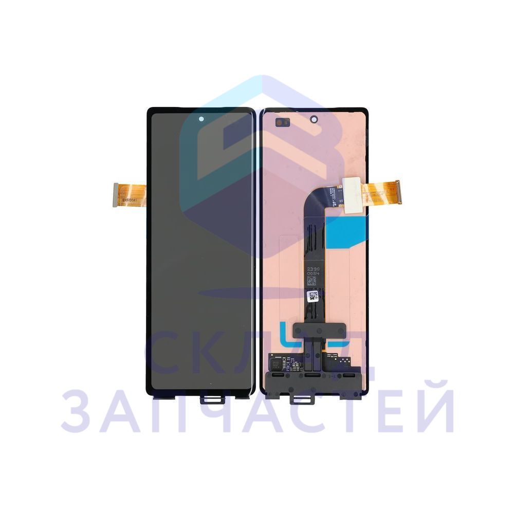 Дисплей внешний (цвет: Black) для Samsung Galaxy Z Fold2 SM-F916B