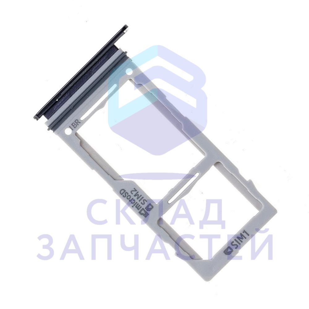 Изображение товара Оригинальный лоток SIM-карты Samsung GH98-43724A черный