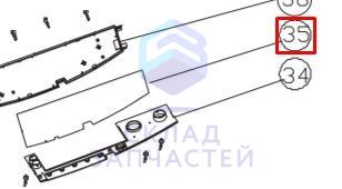 0024000931A Haier оригинал, Плата дисплея