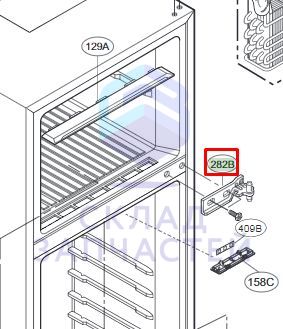 Шарнир центральный в сборе для LG GN-M702HQHM