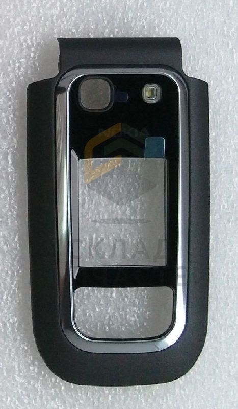 Внешняя панель верх. флипа с защитным стек дисплея (Slim Black)  для Nokia 6267