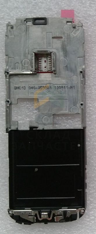 Внутренняя рама корпуса с разъёмом ЗУ (Black) Nokia 6700 для Nokia 6700 Classic