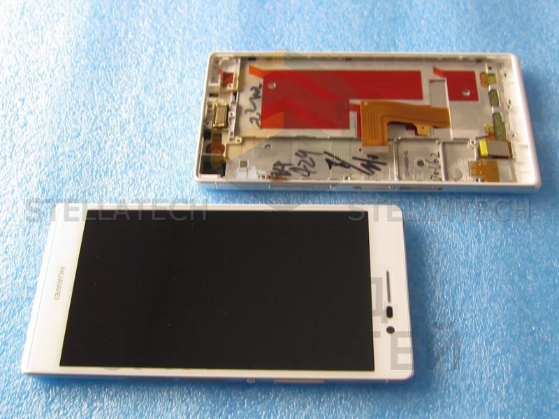 Дисплейный модуль в сборе (белый) для Huawei Ascend P7 (Sophia-L10)