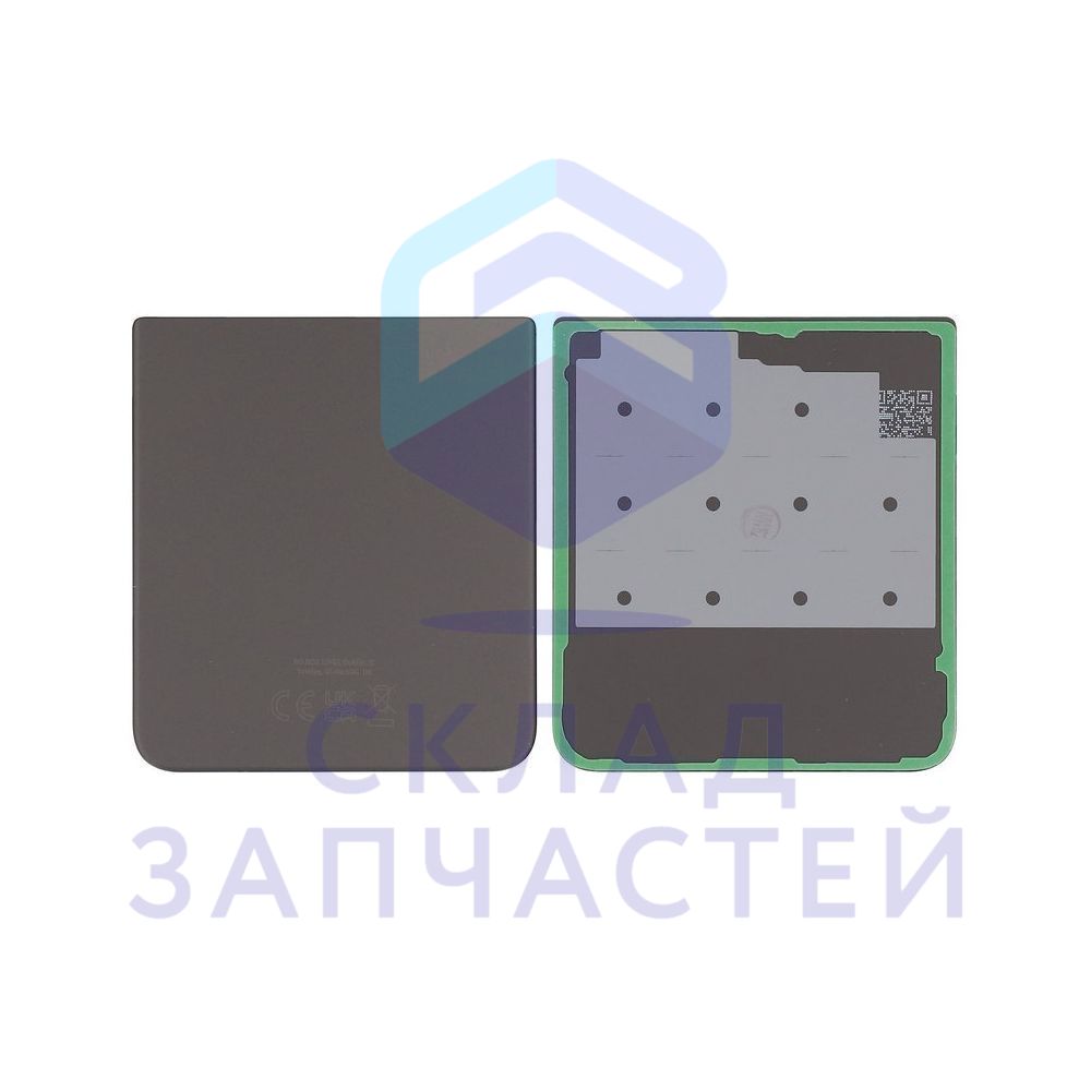 Задняя крышка (Black) для Samsung SM-F711B GALAXY Z FLIP3 5G