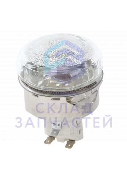 Цоколь лампы для духовки - большое круглое уплотнение cpl.-25W-180 ° для Bosch HBA64B061F/01