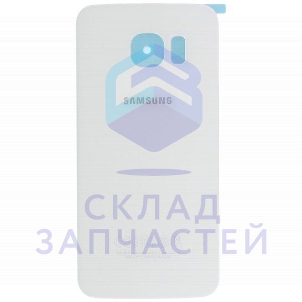 Задняя крышка (White) для Samsung SM-G925F Galaxy S6 Edge