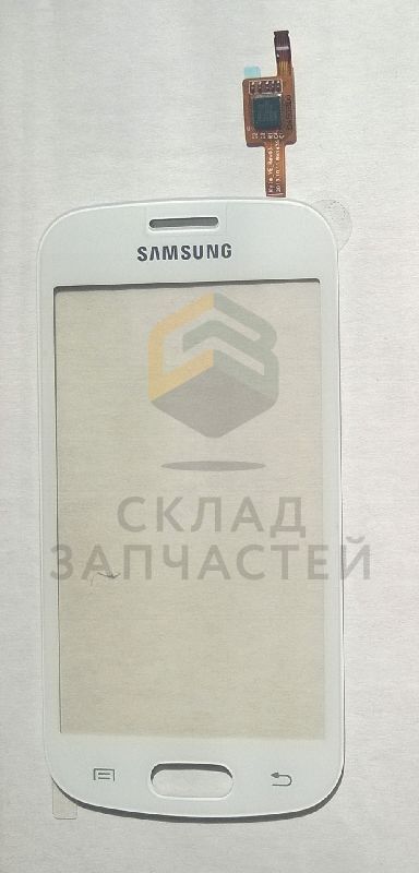 Сенсорное стекло (тачскрин) (White) для Samsung GT-S7392