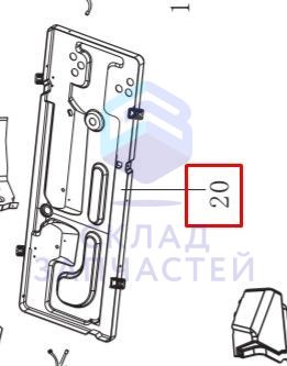 Сборка нижней пластины для Haier HSU-09HMC203/R2 (AA9GH0E1500)