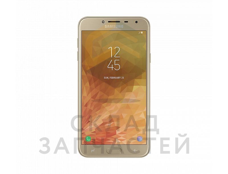 Дисплей в сборе с сенсорным стеклом (тачскрином) (цвет - gold) для Samsung SM-J400F/DS
