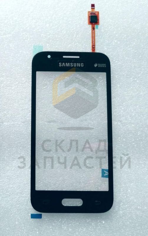 Сенсорное стекло (тачскрин), Black для Samsung SM-J106F/DS Galaxy J1 mini prime