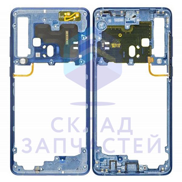 Задняя часть корпуса в сборе (цвет - blue) для Samsung SM-A920F/DS Galaxy A9