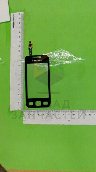 Сенсорное стекло (тачскрин) (Black) для Samsung GT-S5750E