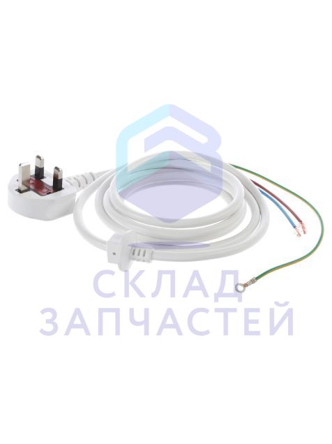Изображение товара Кабель питания для стиральной машины, оригинал Bosch 12022783