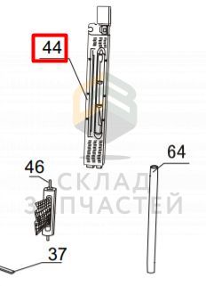 0030808827 Haier оригинал, переливной фильтр