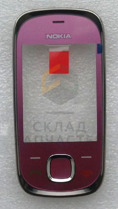Панель передняя с функциональной клавиатурой (Hot Pink) для Nokia 7230