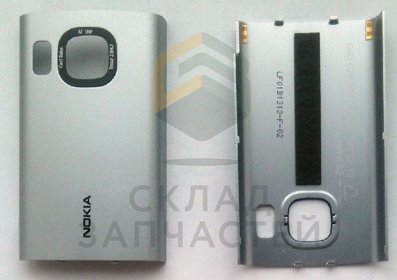 Крышка АКБ (Silver) для Nokia 6700 Slide