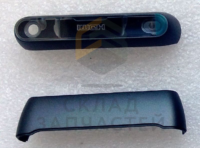 Верхняя часть корпуса с кнопкой включения (DARK GREY) для Nokia N8-00