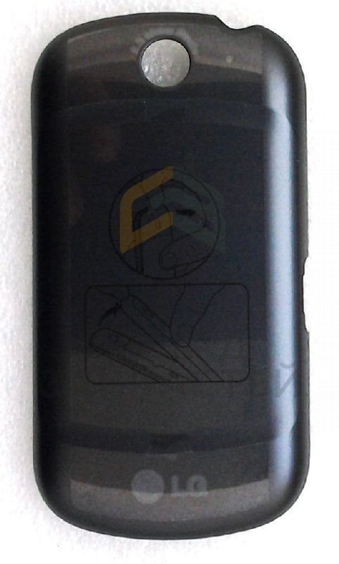 Крышка Аккумулятор (Titanium Black) для LG P350 Optimus ME
