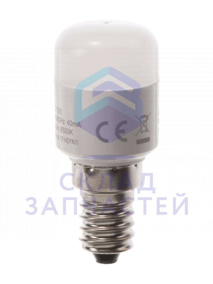 Лампа 230В,1,6Вт E14 для Bosch KIV34V21FF/07