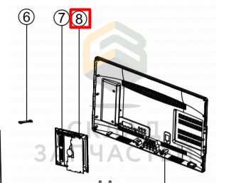 DH1Q20M0402D Haier оригинал, плата обработки сигнала dvd