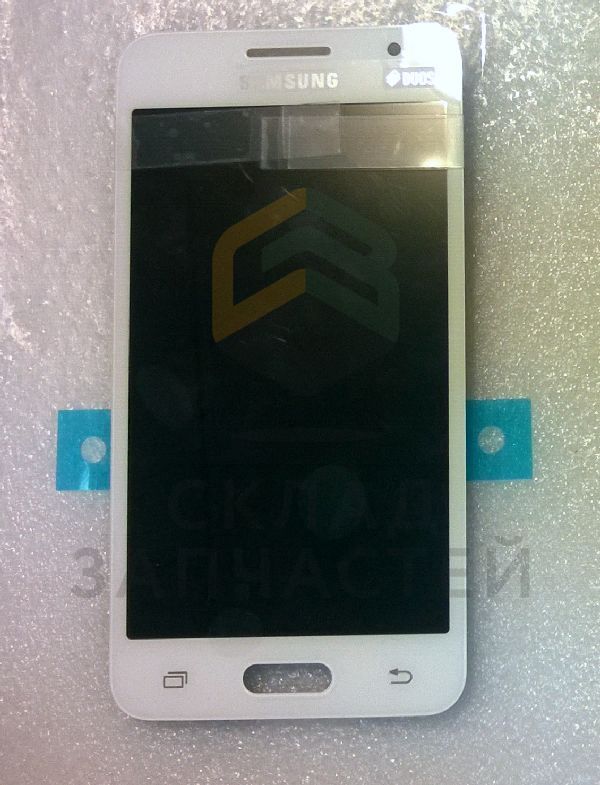 Дисплей (lcd) в сборе с сенсорным стеклом (тачскрином) (White) для Samsung SM-G355H/DS