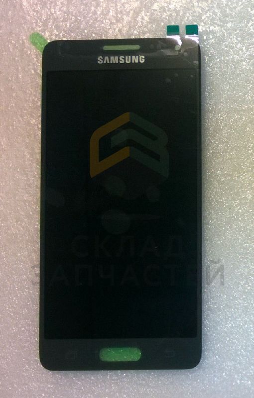 Дисплей (lcd) в сборе с сенсорным стеклом (тачскрином) (Black) для Samsung SM-G8508S GALAXY ALPHA