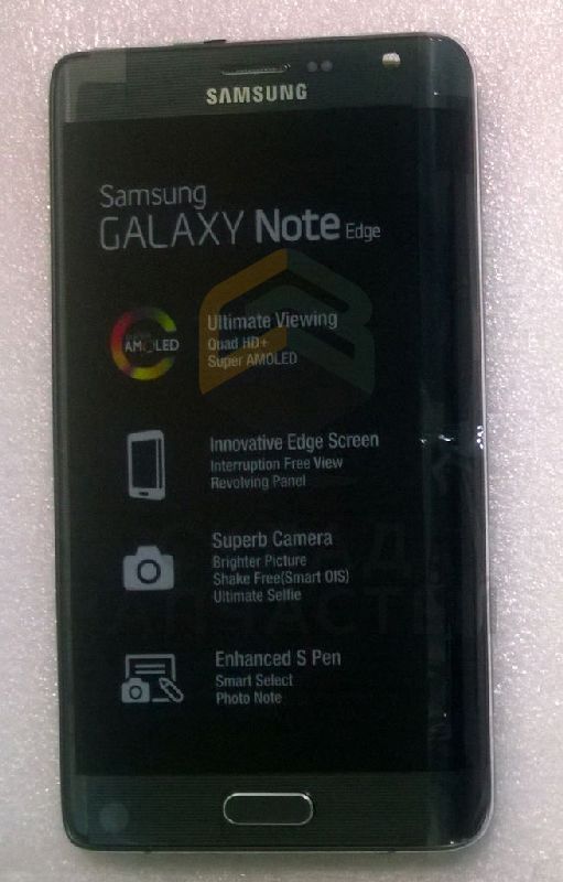 Дисплей (lcd) в сборе с сенсорным стеклом (тачскрином) (Black) для Samsung SM-N915F GALAXY Note Edge