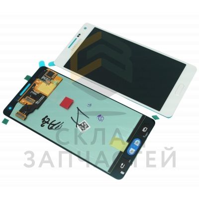 Дисплей (lcd) в сборе с сенсорным стеклом (тачскрином) (White) для Samsung SM-A500F