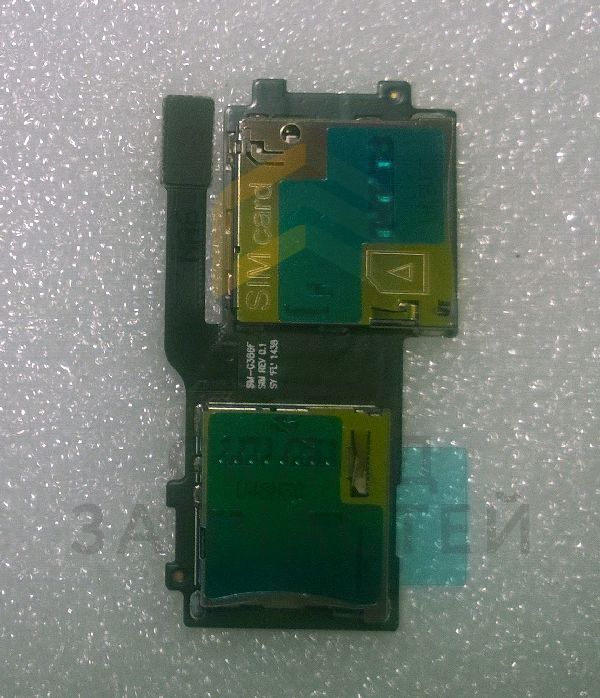 Коннектор SIM + карты памяти для Samsung SM-G386F GALAXY Core LTE