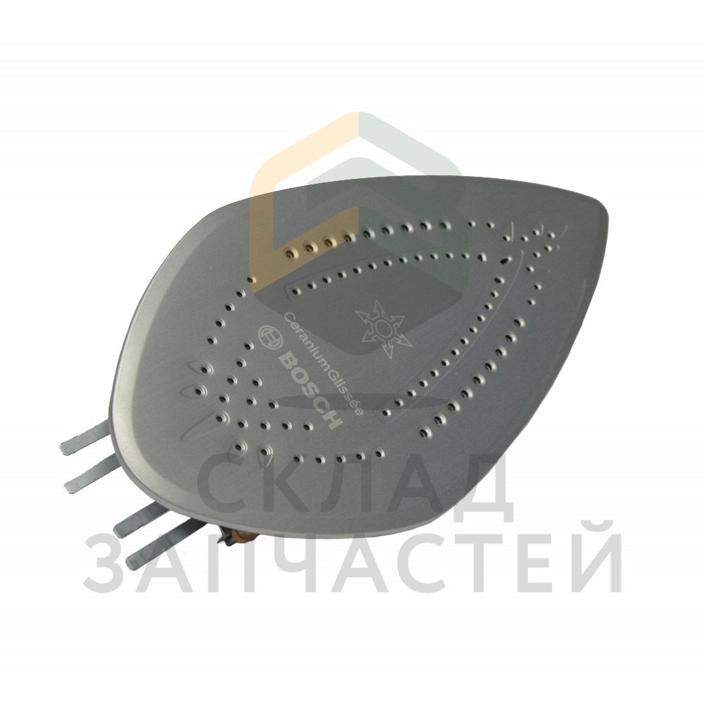 Элемент нагревательный (подошва) утюга для Bosch TDA3024140/02