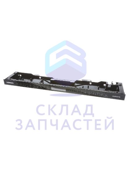 Передняя панель, черная, 8 програ мм, 6 дополнительных функций, выбор времени для Siemens SX858D36TE/62