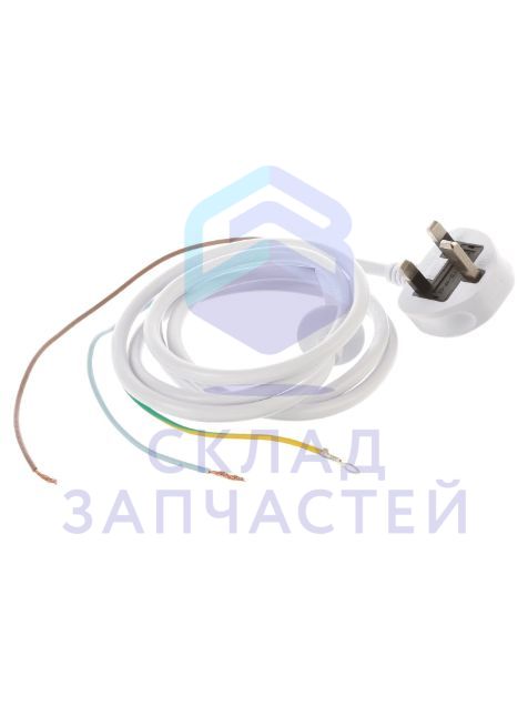 Изображение товара Кабель питания для стиральной машины, оригинал Bosch 12022822