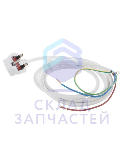 Изображение товара Кабель питания для стиральной машины, оригинал Bosch 12022825